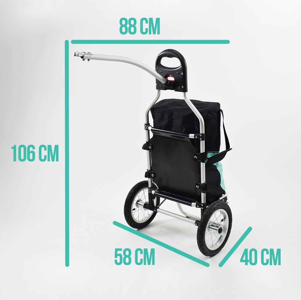 Carrito de remolque para bicicleta - Carro de carreras de bicicleta