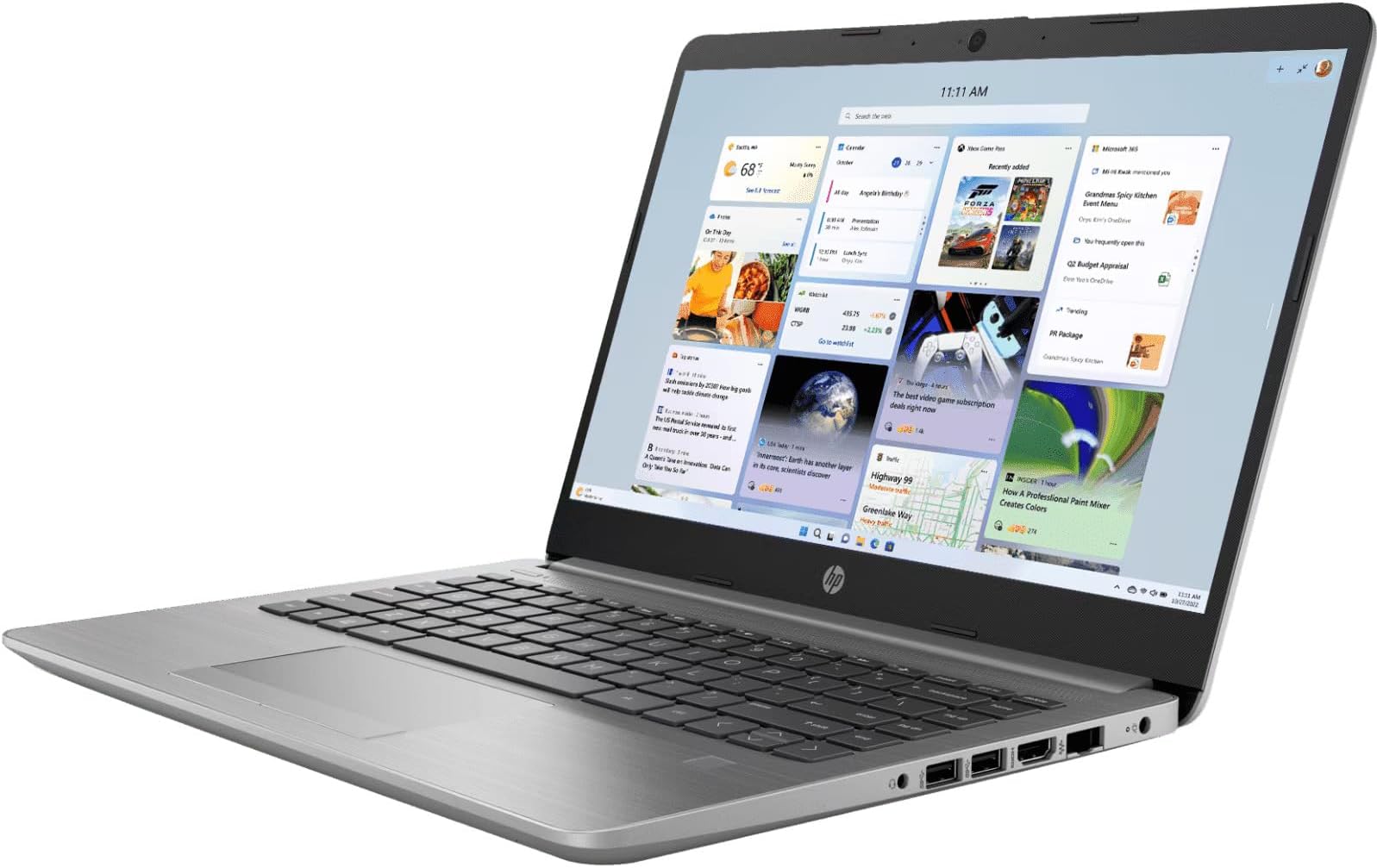 HP 250 G9 Intel Celeron Dual Core 4500u - (8 GB/256 GB SSD/Windows 11) Laptop (15.6 inch, Silver, 1.75 kg)