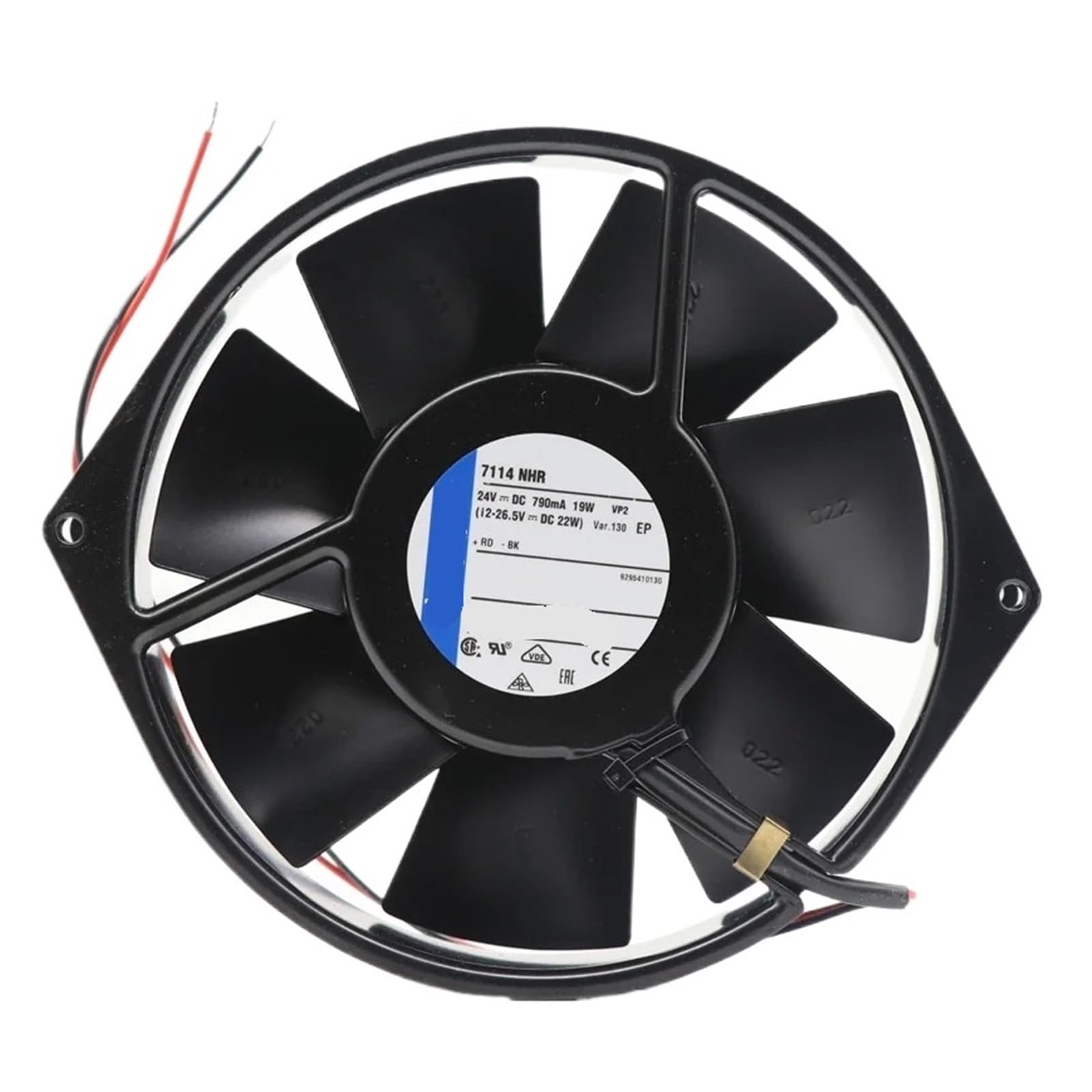 7114NHR 19W 0.79A 24V DC 150x38mm Cooling Fan 7114NHR-VAR147 7114NHR-130