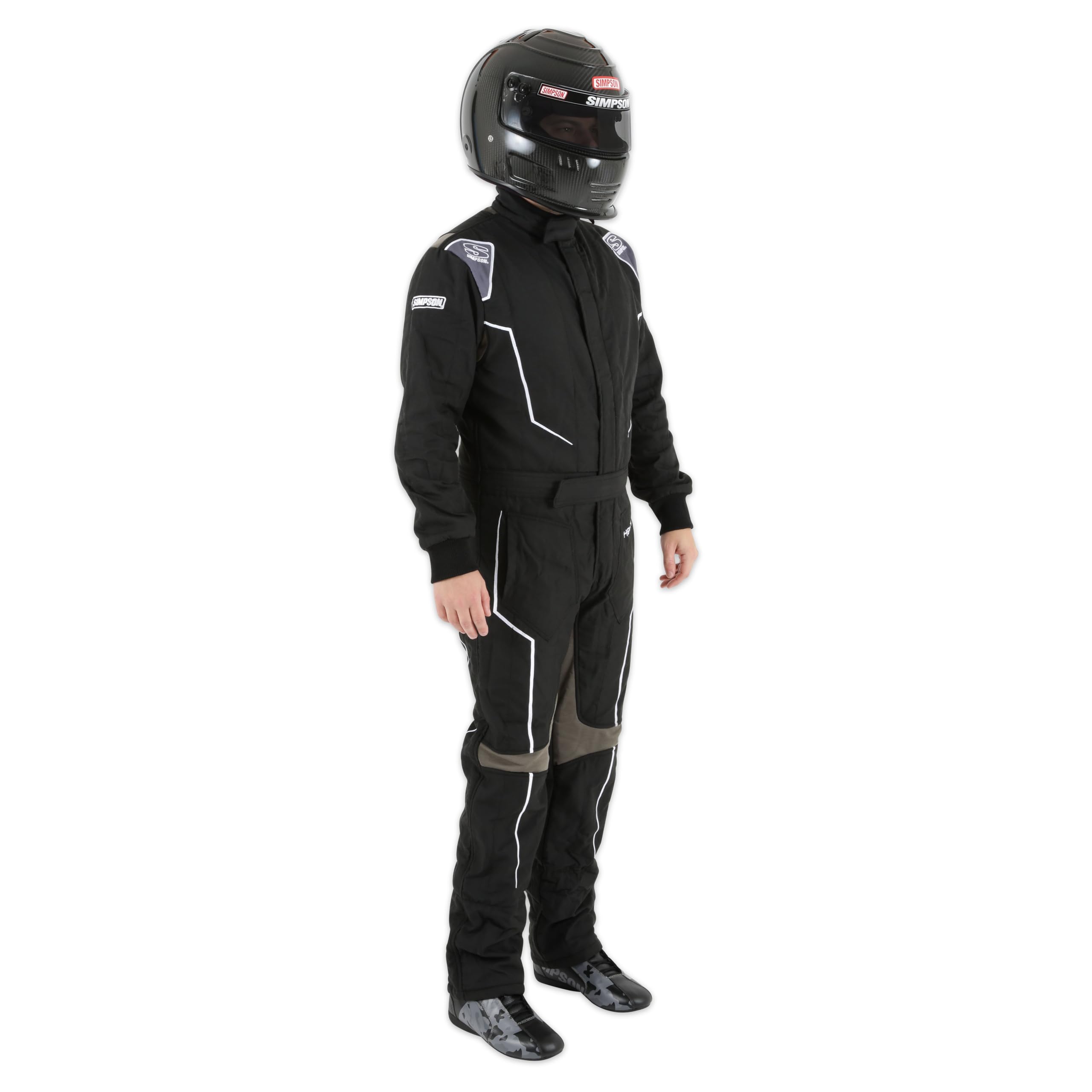 SIMPSON HX02121 Helix Standard Suit (Small Black/Gray)