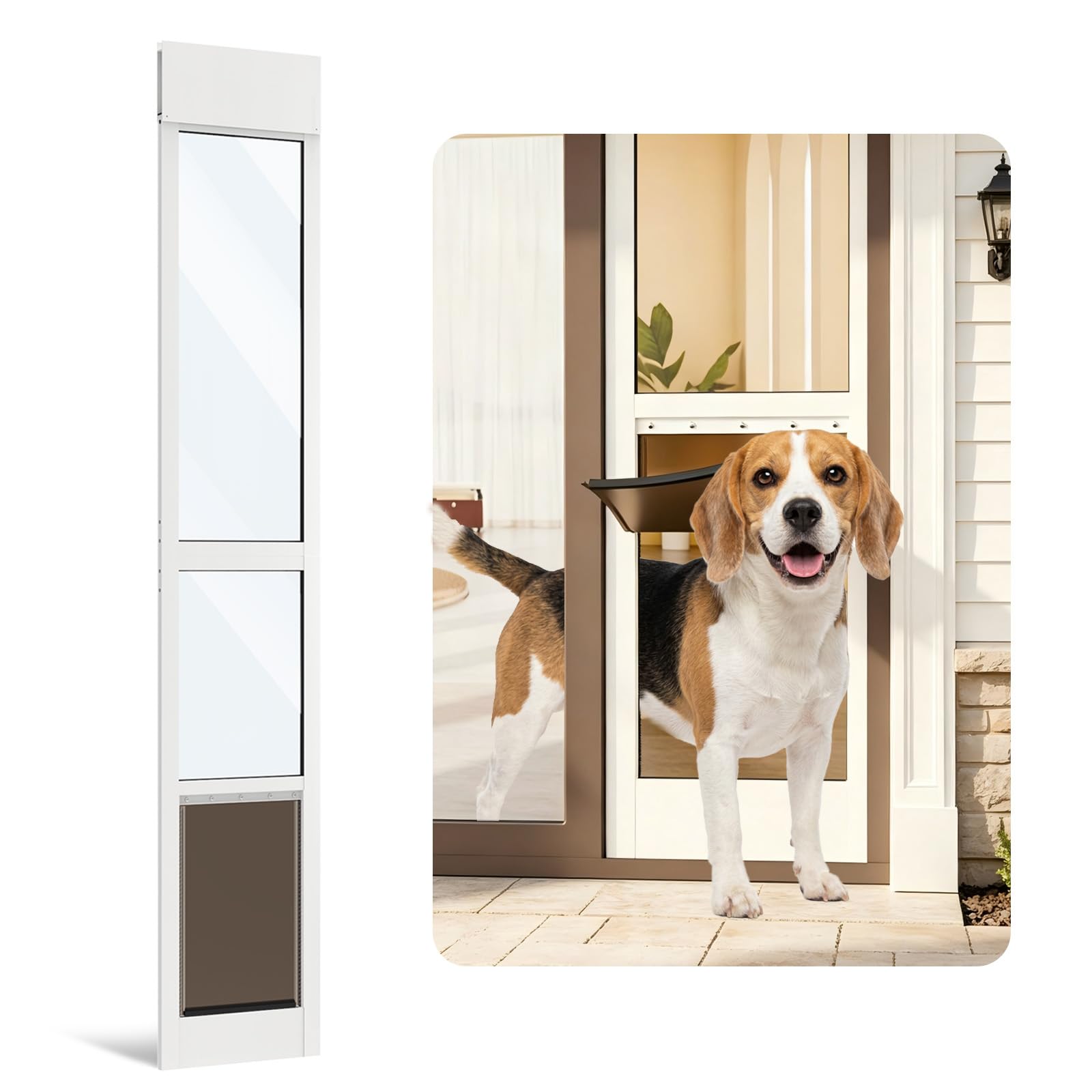 Large Dog Door for Sliding Glass Door