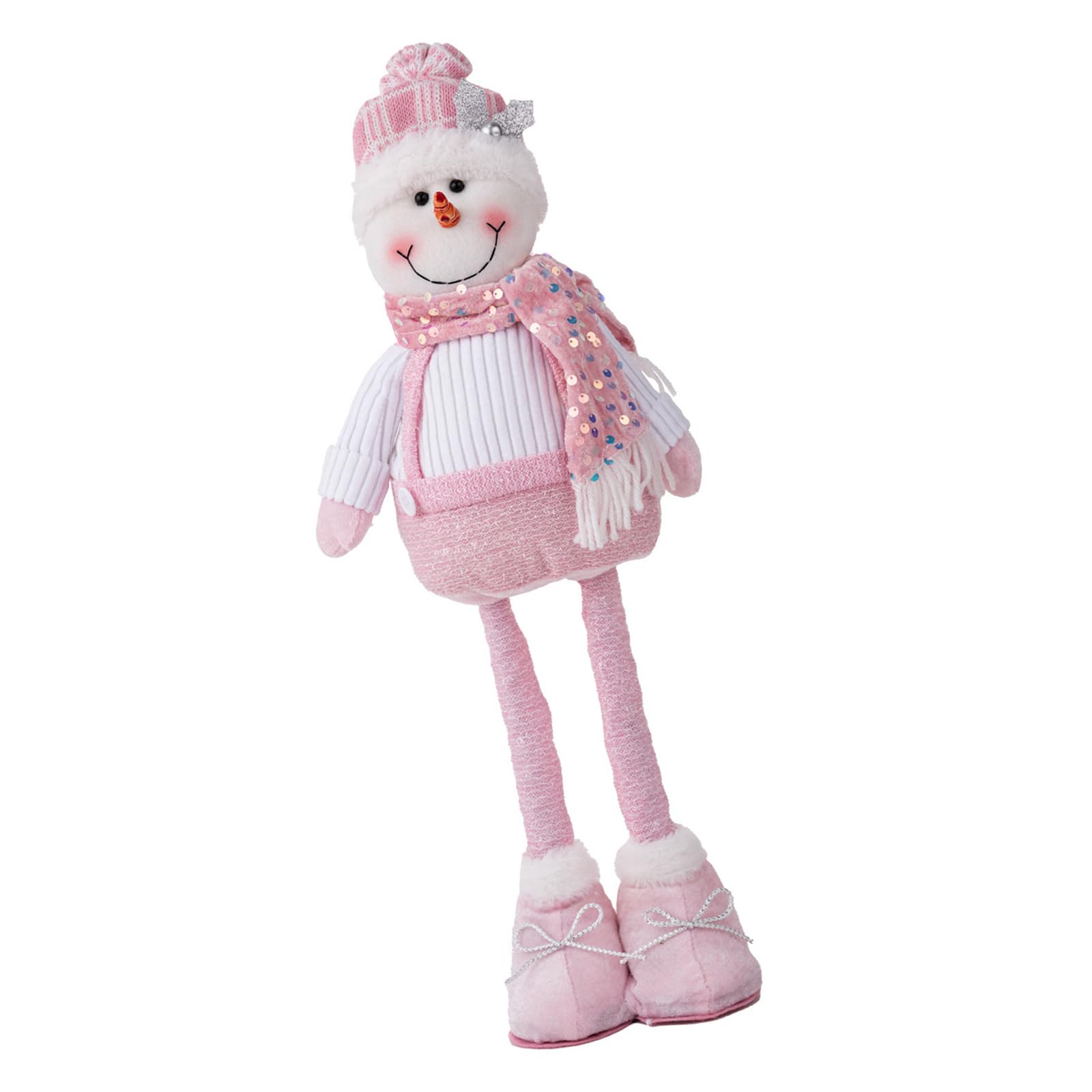 Tfaoys Boys Snowman Christmas Decorations Dolls Sequins Santa Elk Plush Figurines Stuffed Toy Holiday Ornaments Xmases Decors Christmas Doll Plush Decorations