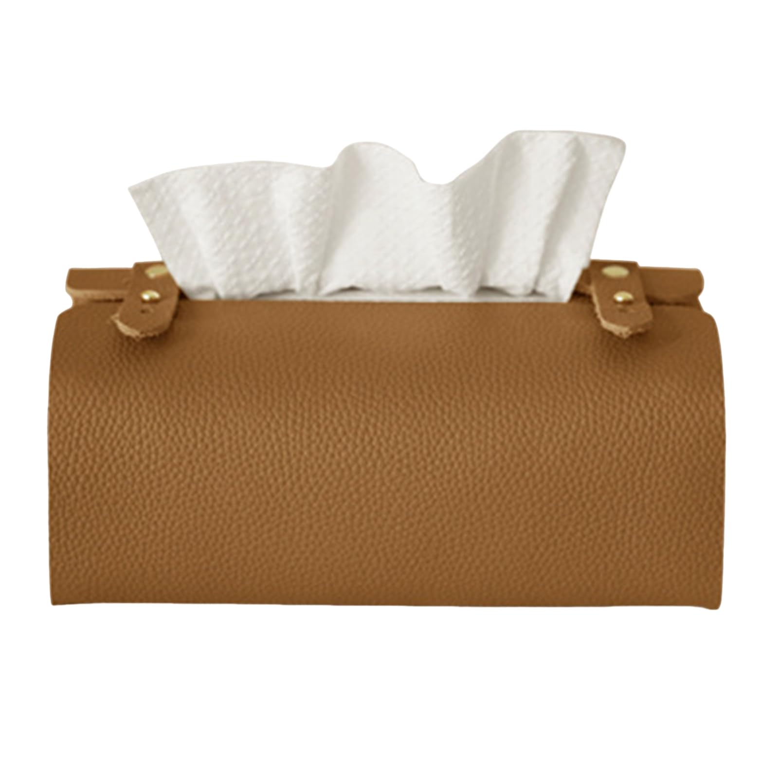 Faux Leather Tissue Box Minimalist Napkin Holder for Living Room Desk Decorative Dispenser Cover 8.07x4.72x2.17 Inch Black [object Object]