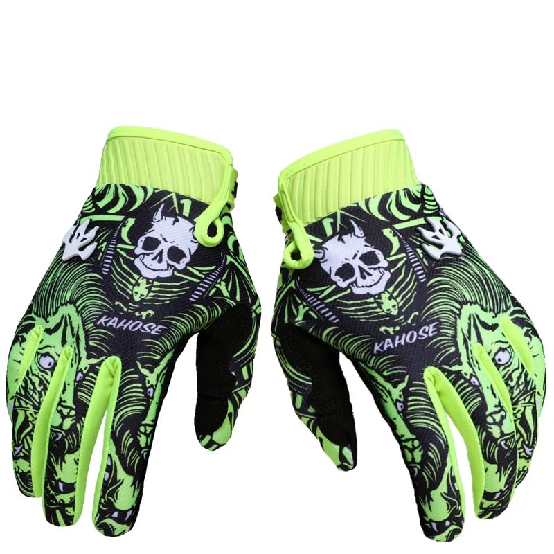 Mens Womens Cycling Gloves Touchscreen Motorcycle Gloves Road Dirt Bike Riding Powersports Gloves Breathable Scooter Gloves
