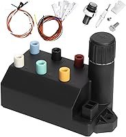 Vista 27 de SafBbcue Encendedor de parrilla 80475 para Weber Q120 Q220 Series Parrillas Interruptor electrónico de 2 salidas Kit de botón de encendido