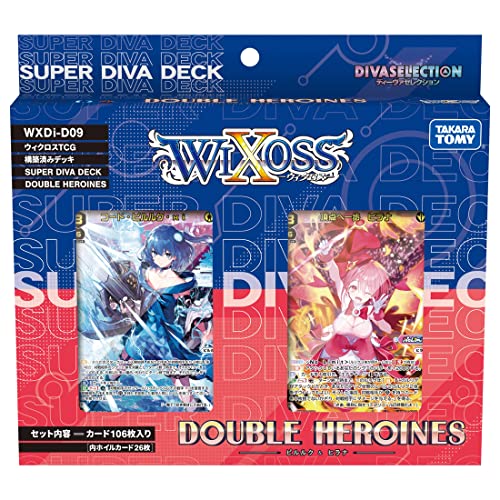 ウィクロス WXDi-D09 TCG 構築済デッキ SUPER DIVA DECK DOUBLE HEROINES -ピルルク＆ヒラナ-