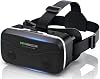 VR Headset for Phone, Virtual Reality Headsets VR Glasses with HD Anti-Blue Light Lenses, Compatible with 5-7 Inch Phones, Virtual Reality Glasses Black-HD