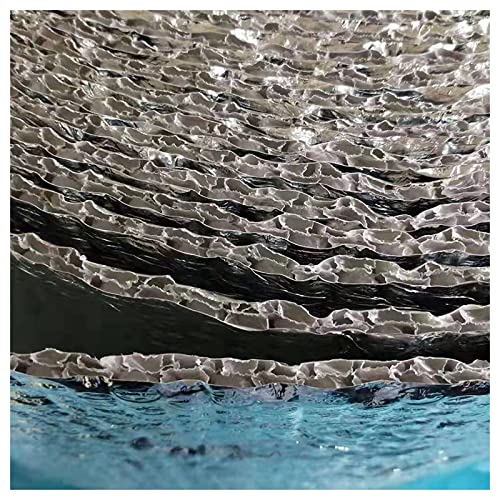 Double feuille d'aluminium à bulles pour isoler les murs derrière un radiateur