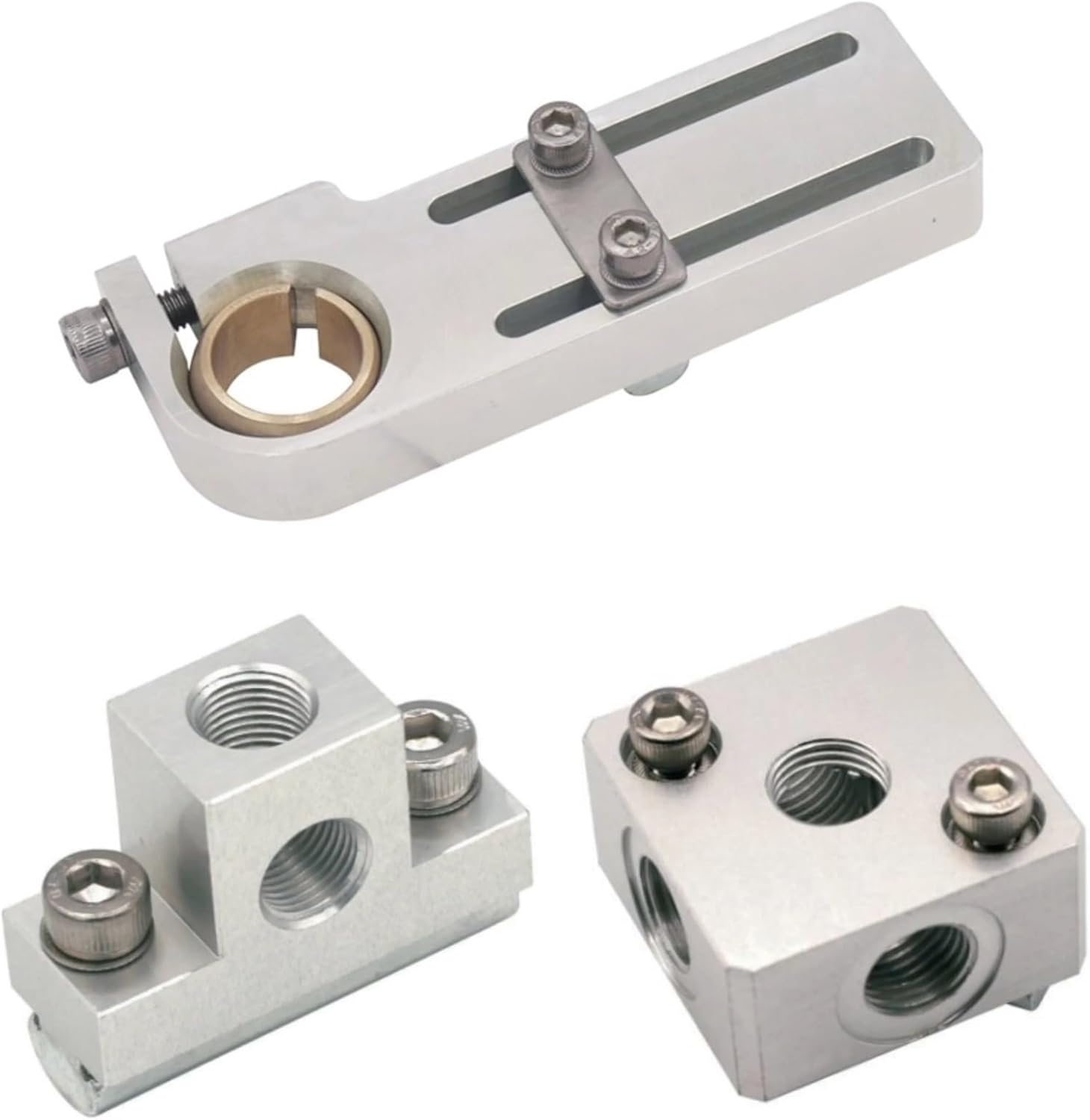 1Pcs SMBE7 SMBE8 SMB-A5G18 SVC SVA Series Manipulator Accessories Heavy Duty Fixed Support Fixture Profile Cylinder Connector(SVC-M5)