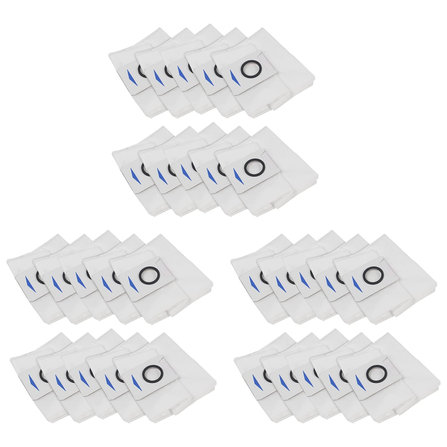 Vjsujehgy 30 Pack Replacement Vacuum Cleaner Bags for X1 OMNI Turbo Robot Vacuum Cleaner