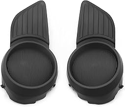 2Pcs Driver and Passenger Side Fog Light Covers Compatible with 2011-2017 Sienna 5212708020 5212808020 TO1039169 TO1038169