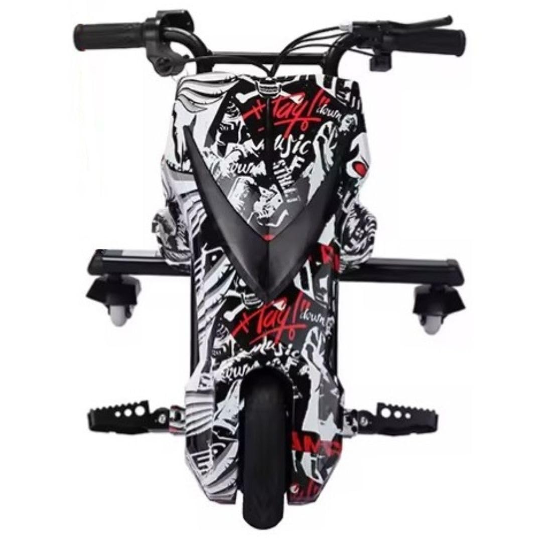 Triciclo Eletrico banco moto Drift 3 Velocidades 350w Led Rodas 8