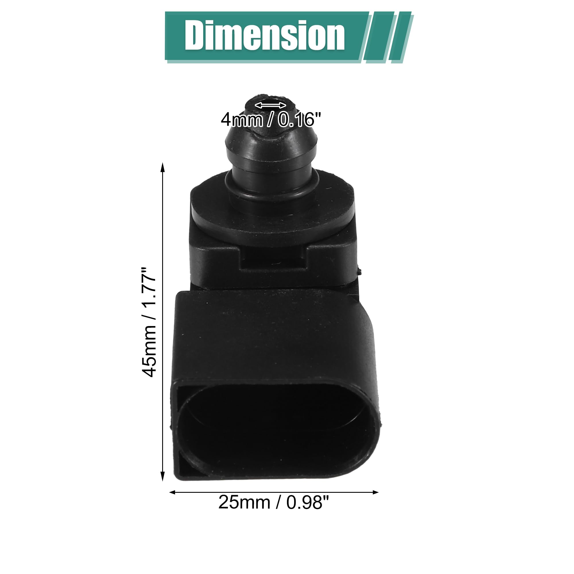 QUARKZMAN No.13627792260 Colector Absoluta Presión Sensor para BMW 335d 3.0L
