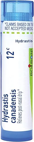 Boiron Hydrastis Canadensis 12C Medicina homeopática para goteo postnasal - 80 pellets