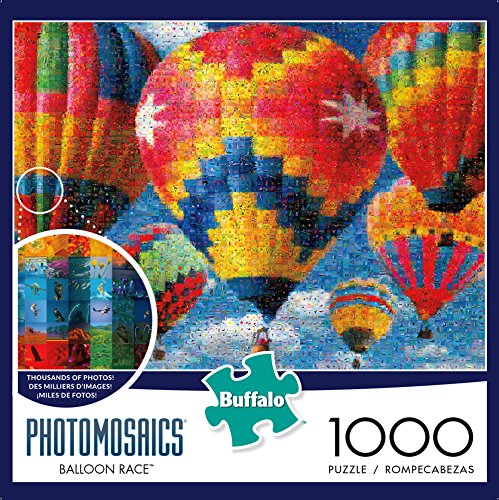 Amazon.com: Buffalo Games - Photomosaic - Balloon Race - 1000