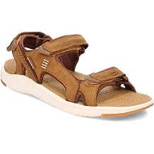 Tan & Brown Cabo Sandals by Skuze