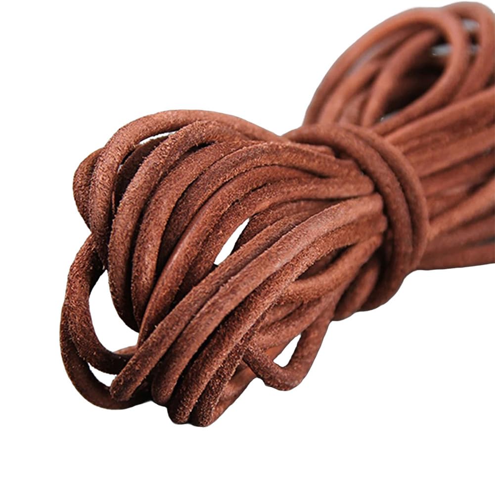 Hilo trenzado plano de 3mm para collares que no se deshilachan al tejer bisutería