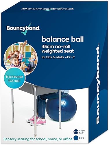 Balón de equilibrio, el asiento sin ruedas es una silla flexible para la escuela, la oficina o el hogar