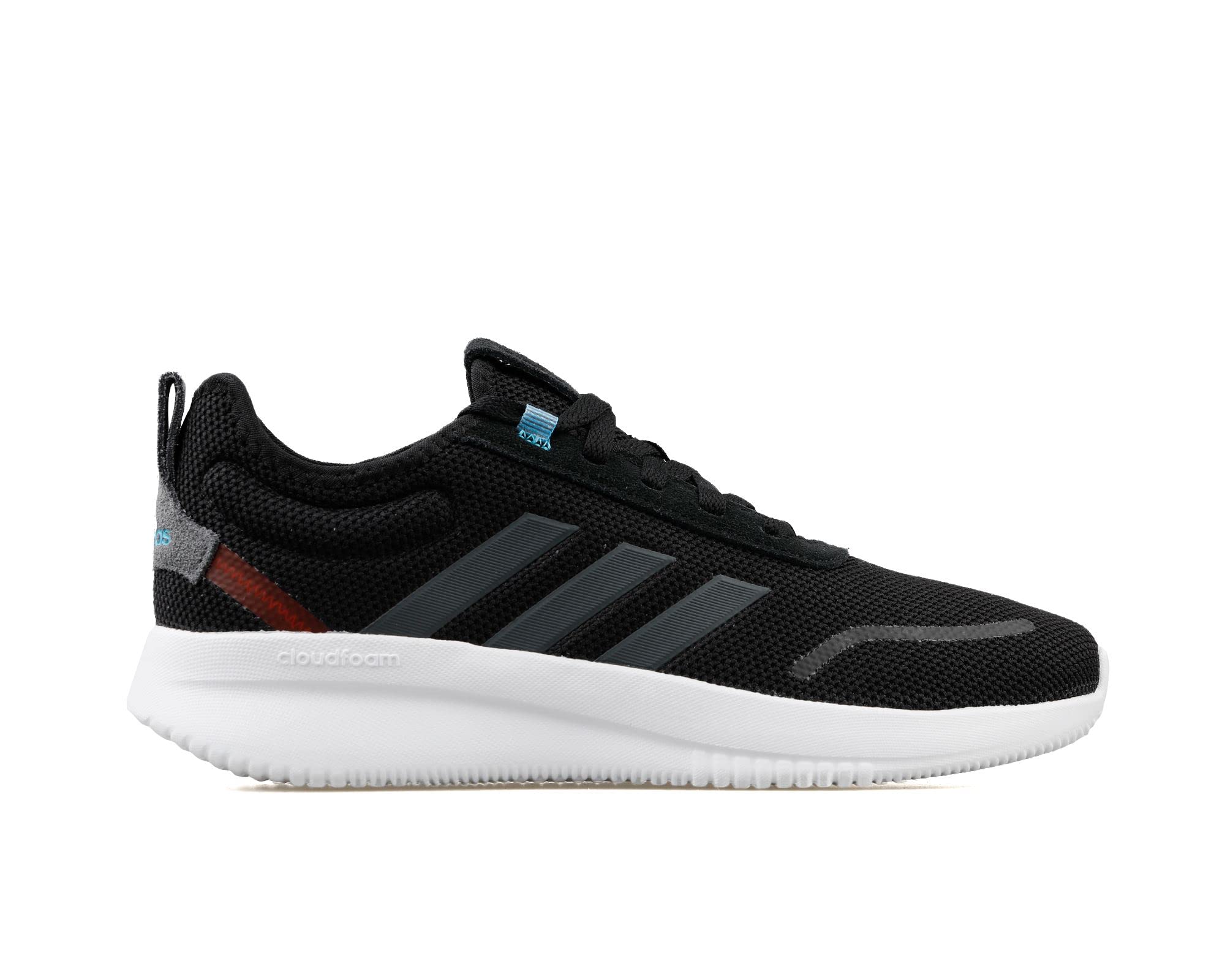 Adidas Lite Racer Rebold, Scarpe da Ginnastica Basse Uomo, Nucleo Nero/​Grigio Six/​Sky Rush, 42 2/​3 EU