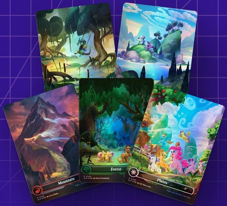MTG Secret Lair x My Little Pony: The Lands of Equestria (Foil Edition)