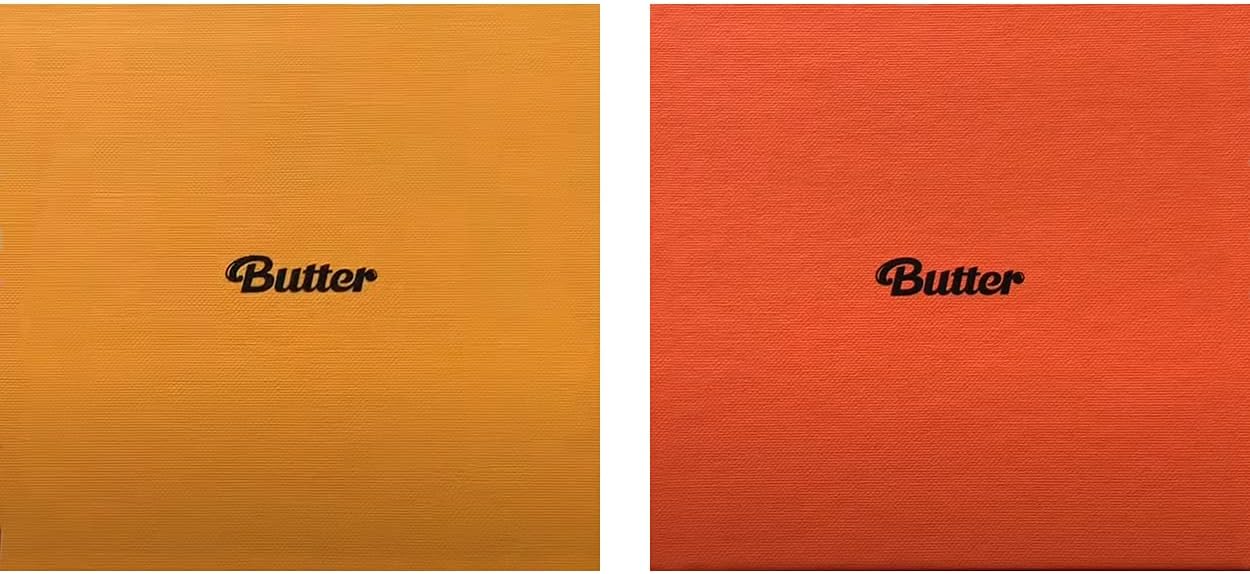 BTS Butter Album Peaches Ver. + Photocards Bonus – CD + Goodies K-POP Officiel