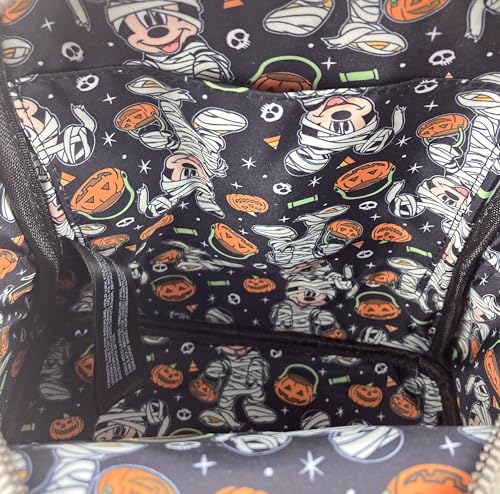 Loungefly Disney Mickey Mouse Mummy Halloween Womens Double Strap Shoulder Bag Purse4