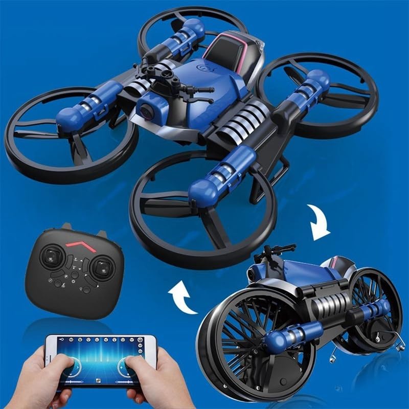 Moto Deformazione Drone RC 2.4G 2in1 Giocattolo