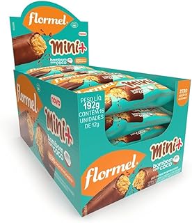 Mini Bombom com Coco Zero Açúcar, Flormel 192g