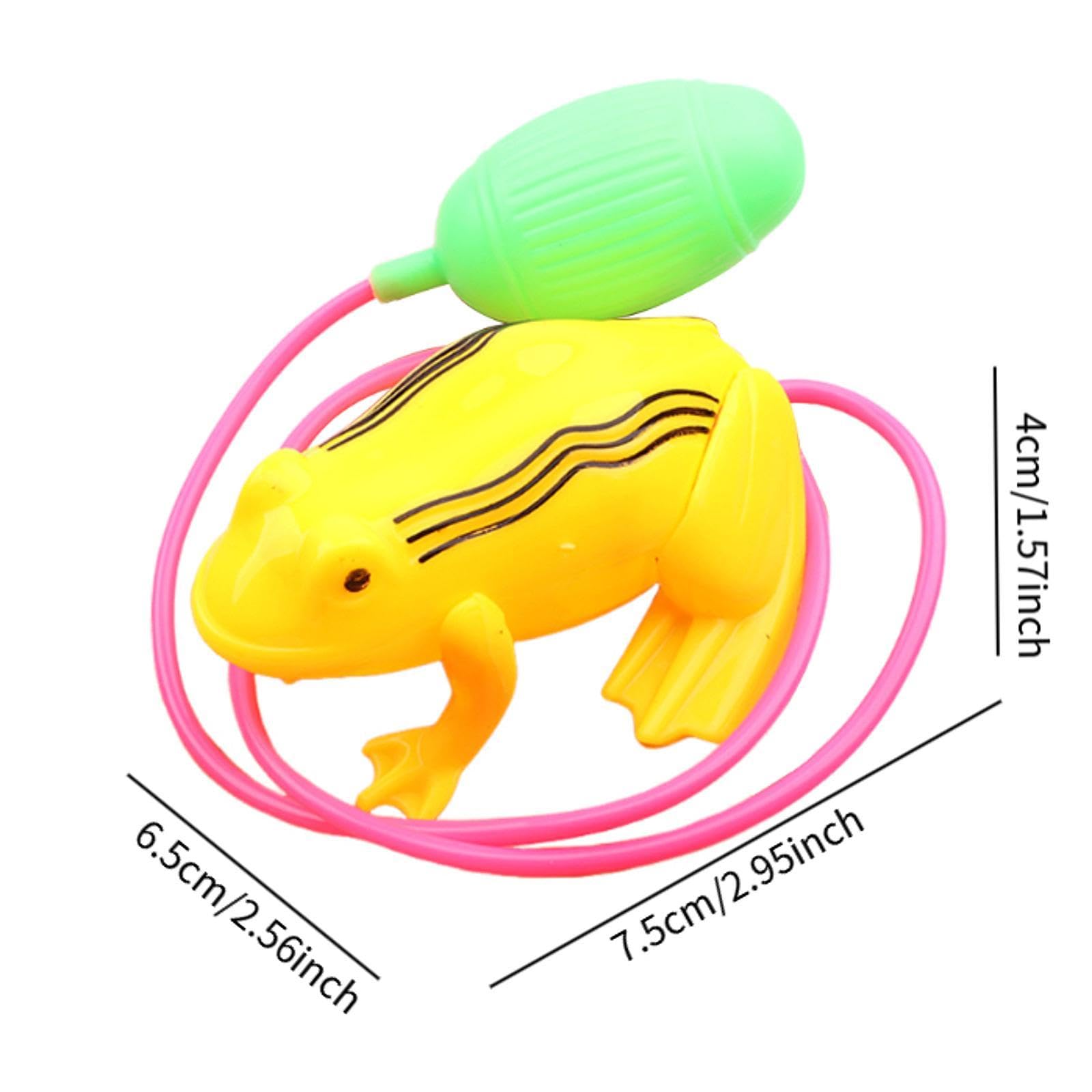 DYNWAVE Pressure Jumping Toy Cartoon for Kids Children Funny Gift Party Educational Small for Birthday Children's Day, Frog
