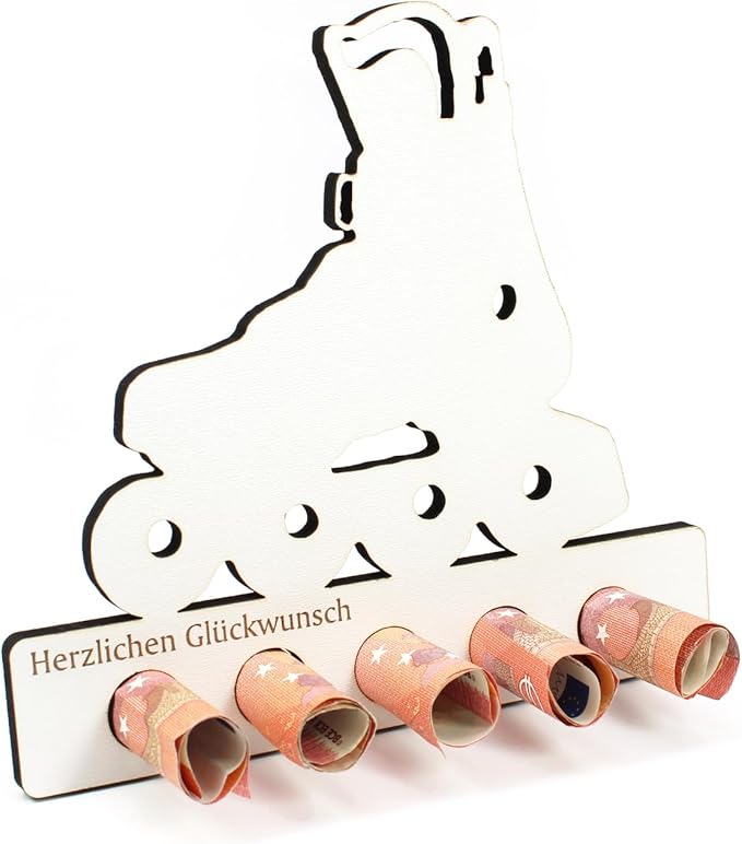 Dekolando Geschenk Inliner Skates Rollerskates Rollerblades Personalisierte Geschenke Geldgeschenk Skate Skater Inlineskater