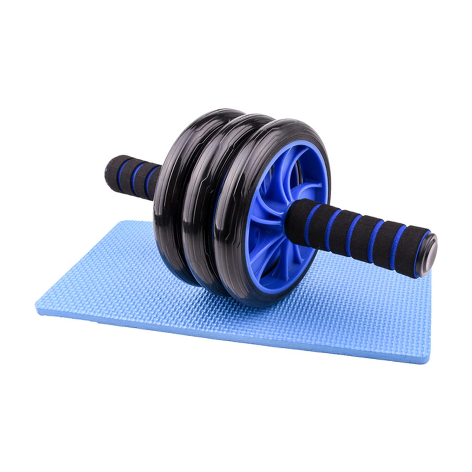 Ab Roller Koło do ćwiczeń 3 koła Taśmy oporowe Kotwica Drzwi Fitness Ćwiczenia nóg Ćwiczenia brzucha Rdzeń Siła Trener mięśni Domowa siłownia Sprzęt Ab Wheel Roller