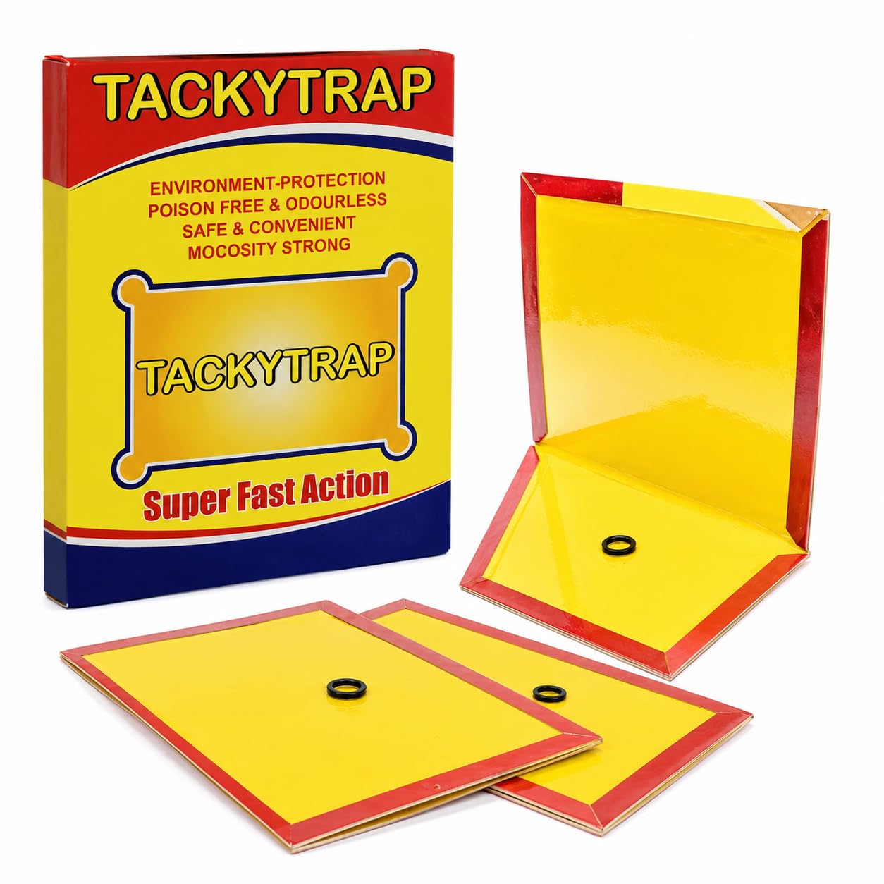 Sticky Insect Trap (Yellow, 6.5 x 8 Inch, Large Size) - Pack of 3 Design May Different-image-29