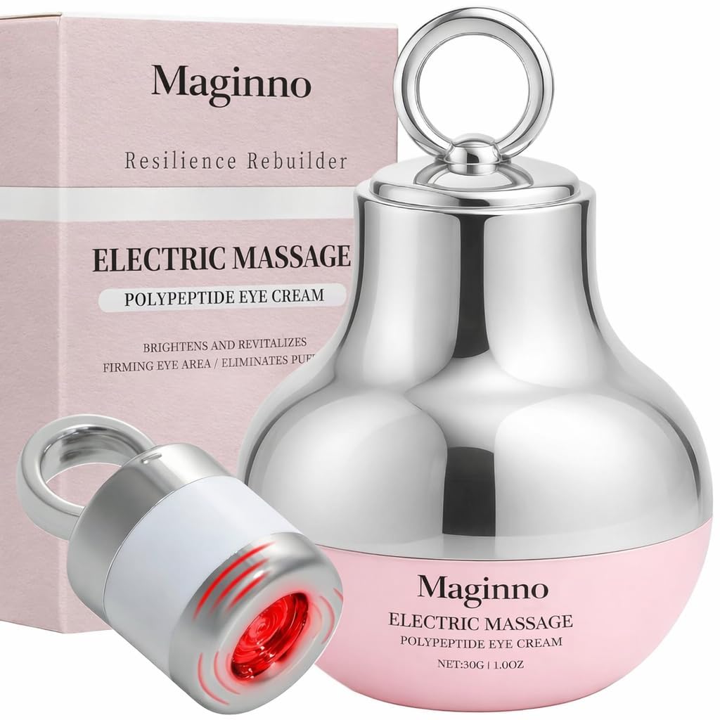Electric Massage Polypeptide Eye Cream, Brightens and Firms Eye Area, with Electric Applicator, 30g-image-48