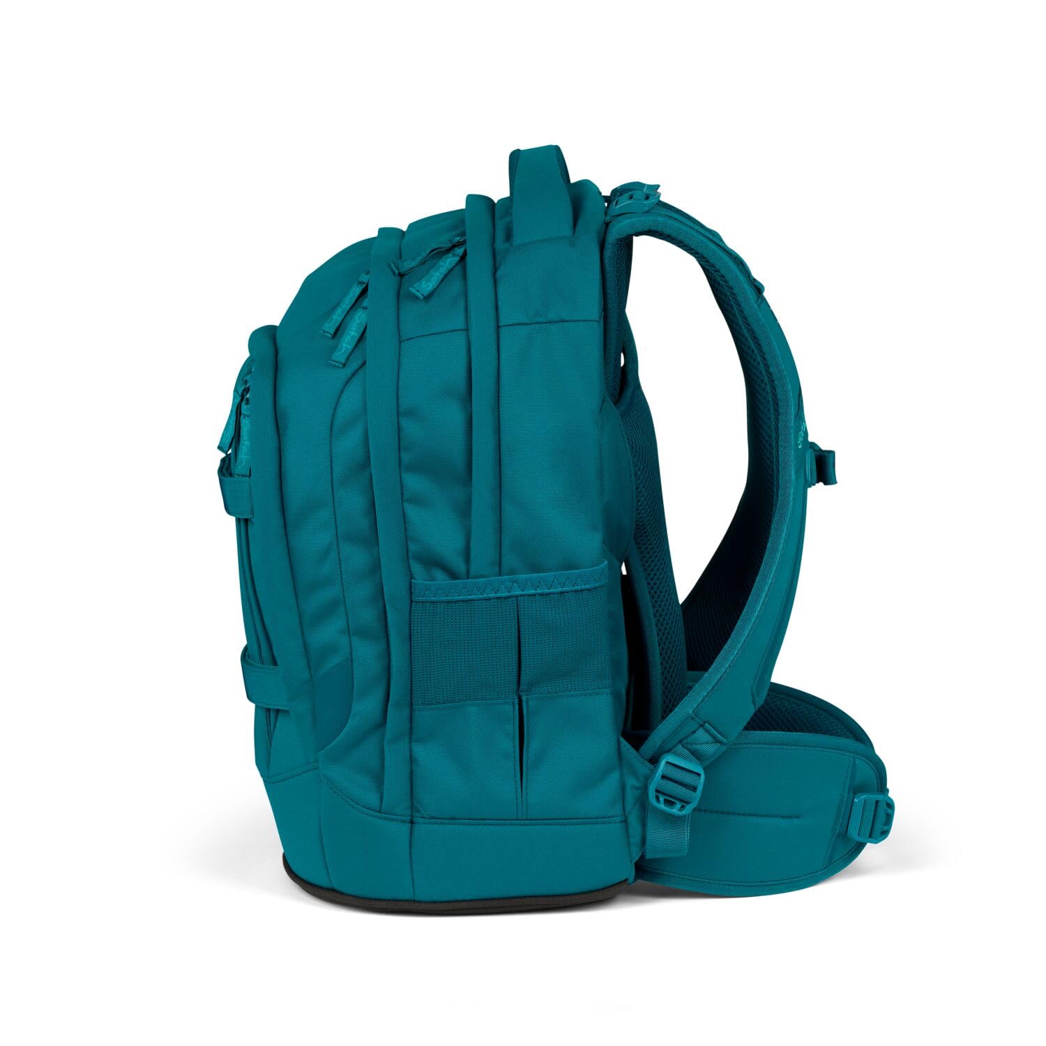 Satch Pack Schulrucksack Set 3tlg. inkl. Schlamperbox und Sportbeutel (Deep Petrol)