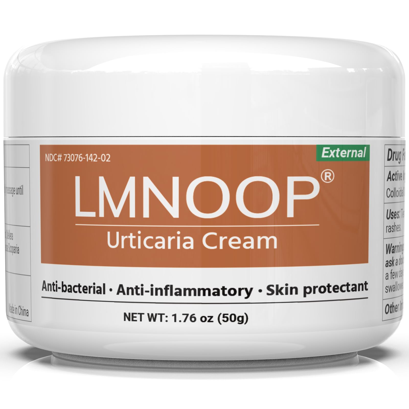 Urticaria Cream for Hives Relief Fast Acting Anti Itch Treatment