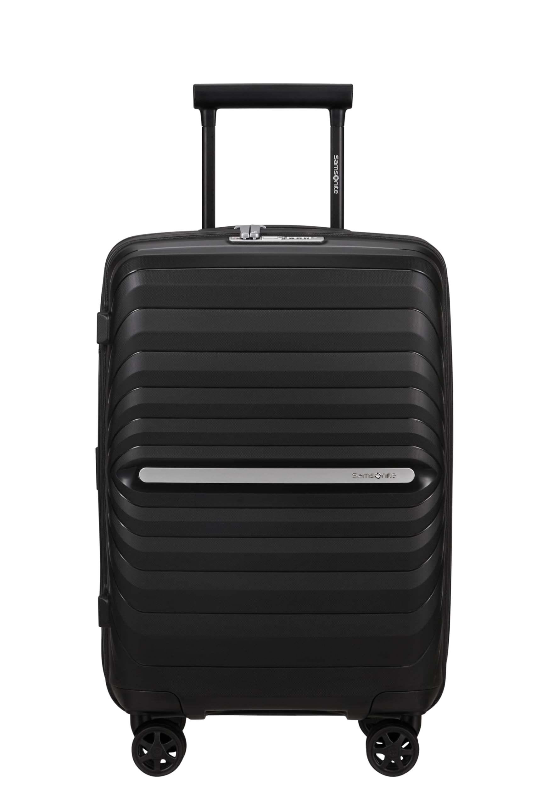 Samsonite Neo Flux - Spinner M, Valise Extensible, 68 cm, 86/96 L, Noir (Black)