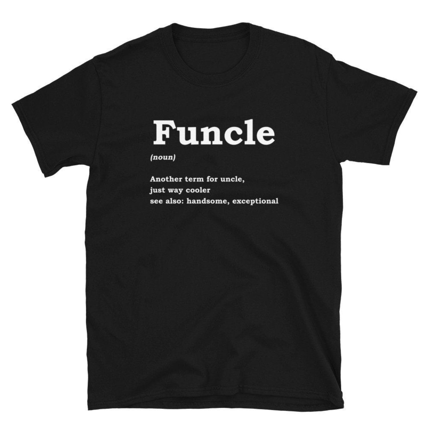 Funcle Funny Uncle Family Member Best Uncle (2p) Tee T Shirt Tshirt
