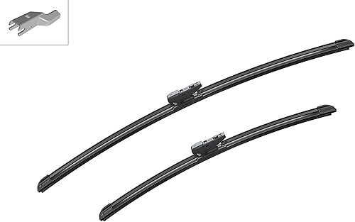 Vista 139 de BOSCH 3397007586 AeroTwin - Juego de 2 limpiaparabrisas de repuesto para lado del conductor y del pasajero, juego de 2 (27 y 20 pulgadas), bloqueo