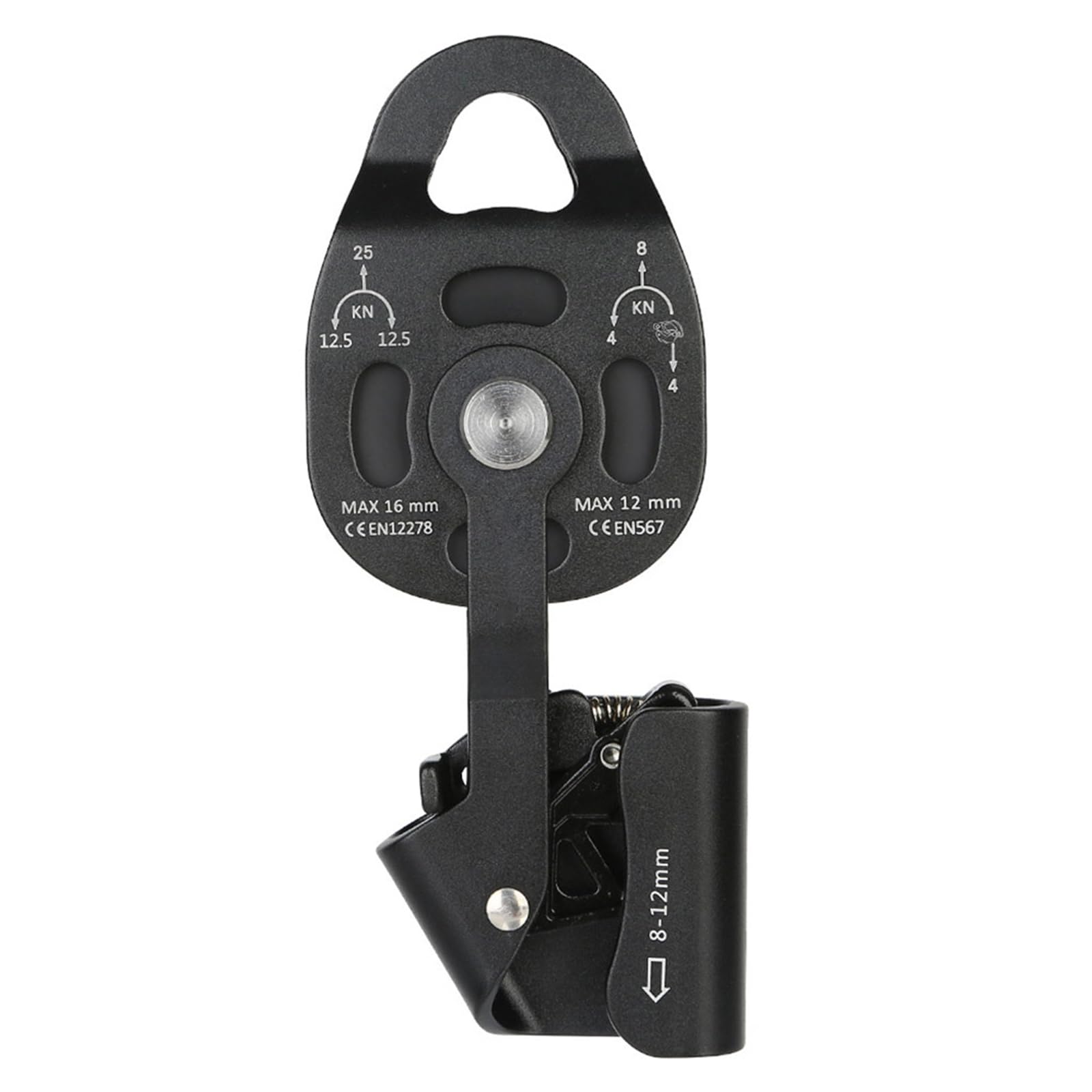 Heavy Items Lifter Items Lifting Tool Aluminum Alloy Pulley Ascenders Heavy Objects Lifting Tool Ascenders Book