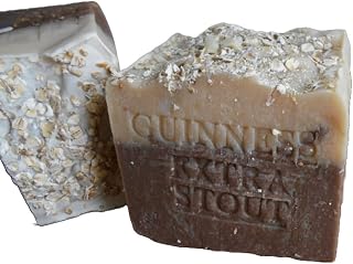 Aged Beer Soap Oatmeal and Stout with Made with Guinness Extra Stout 12-Ounce