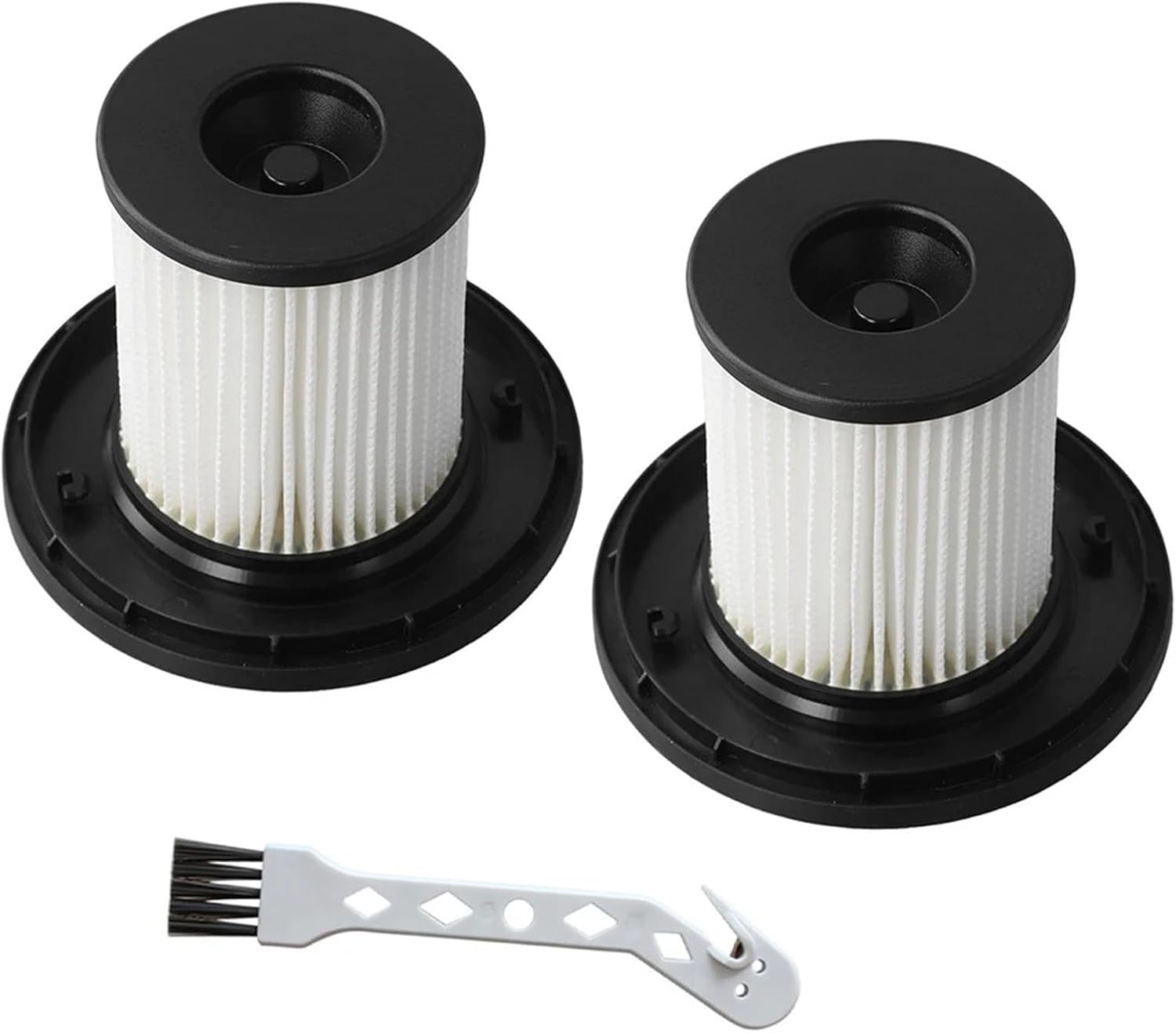 2pcs Filters With Cleaning Brush Kit，Compatible For Bosch，BCS611AM，05 Cordless Handheld Vacuum Cleaner Household Replacement Filters Brush