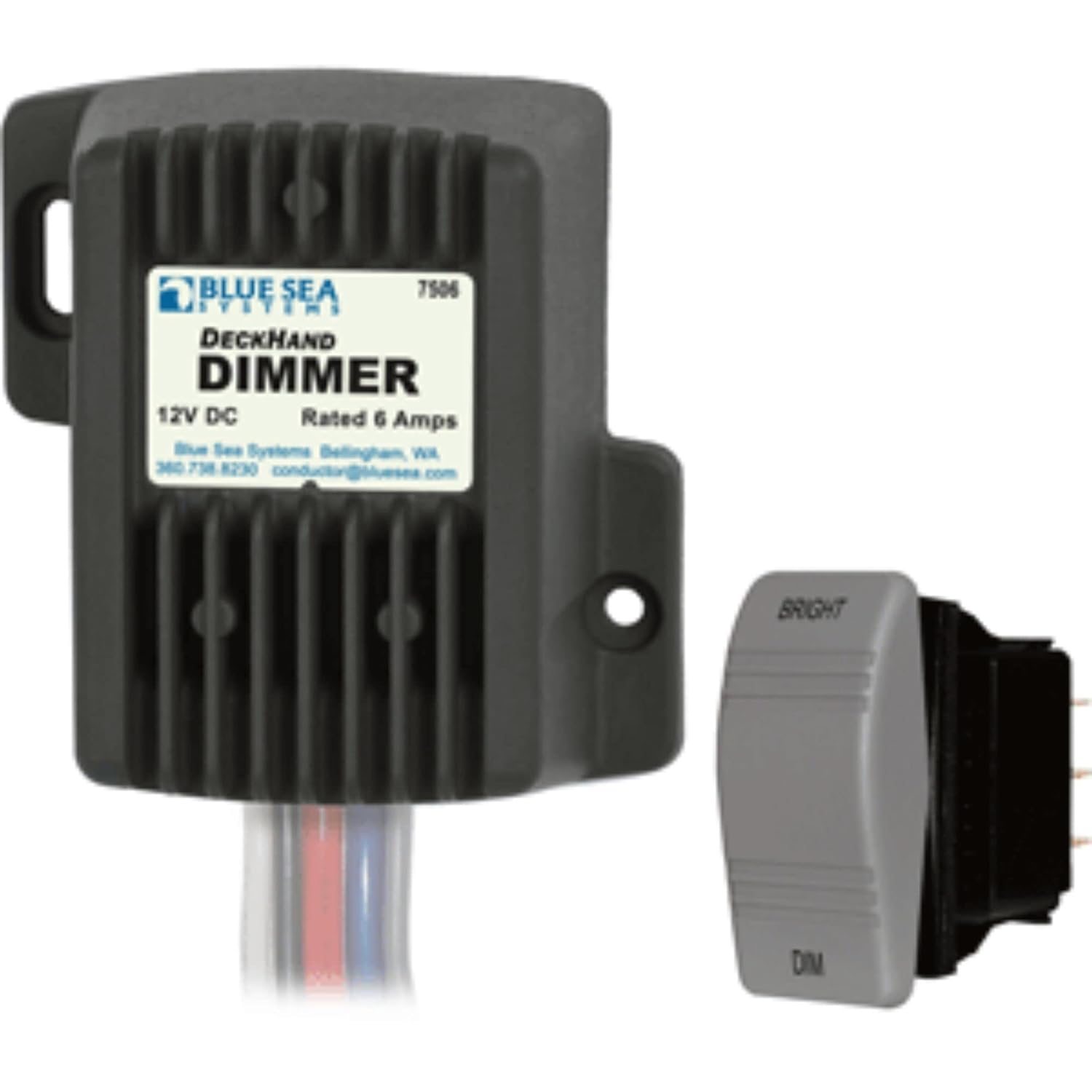 Blue Sea Systems Dimmer, Deckhand, 12V, 6A