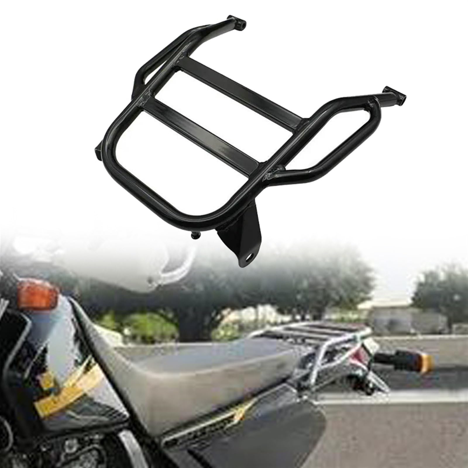 Support de sacoche de selle Suzuki DR650 pour le voyage aventure et le camping