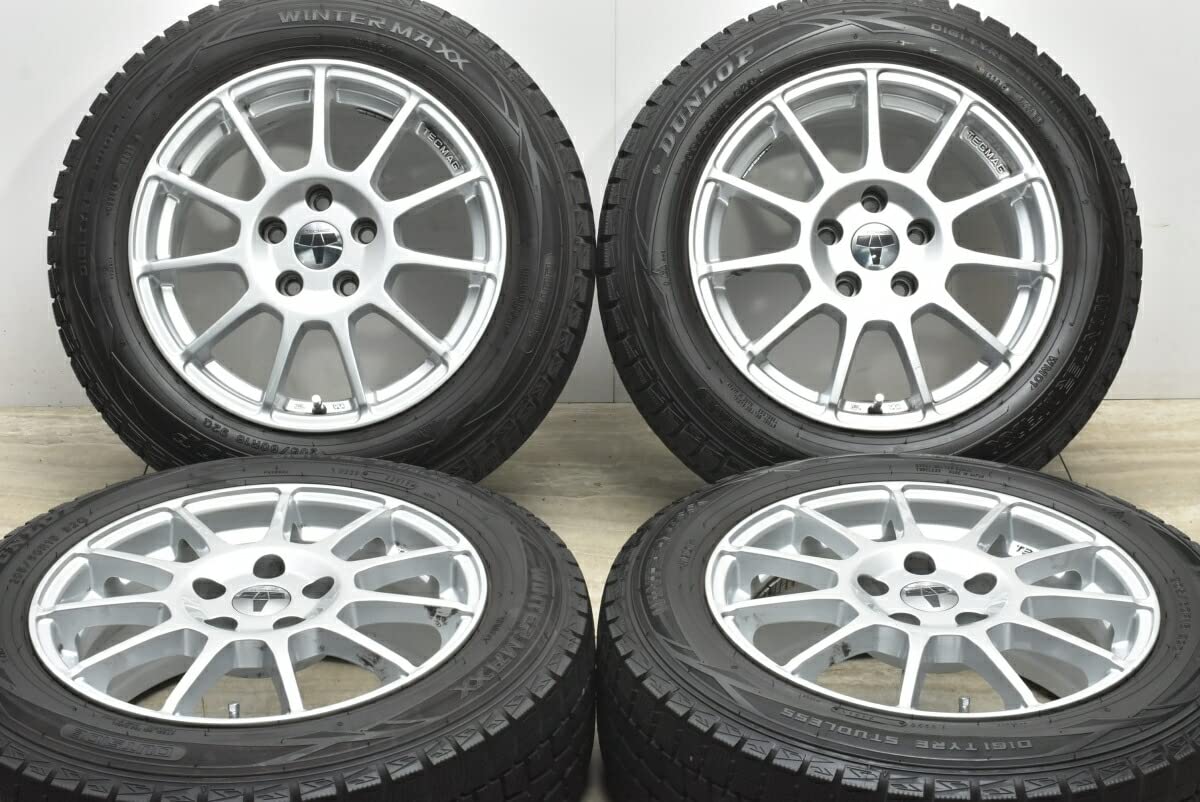 Amazon | 中古 スタッドレスタイヤホイール 4本セット 16インチ 7J +50 