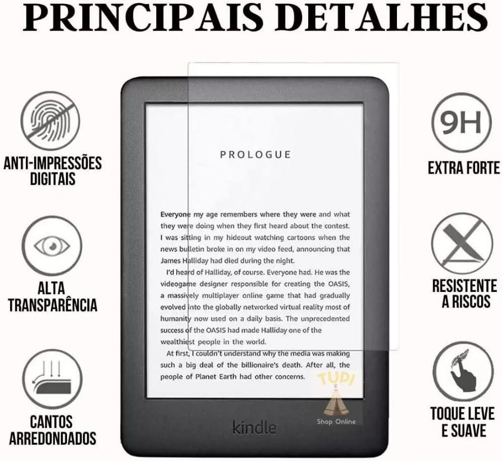Película Protetora para Kindle 11Th 2024 Tela 6.0-11 Geração Modelo RS23CV - Fosca 3 61JYWJT6FGL. AC SL1080