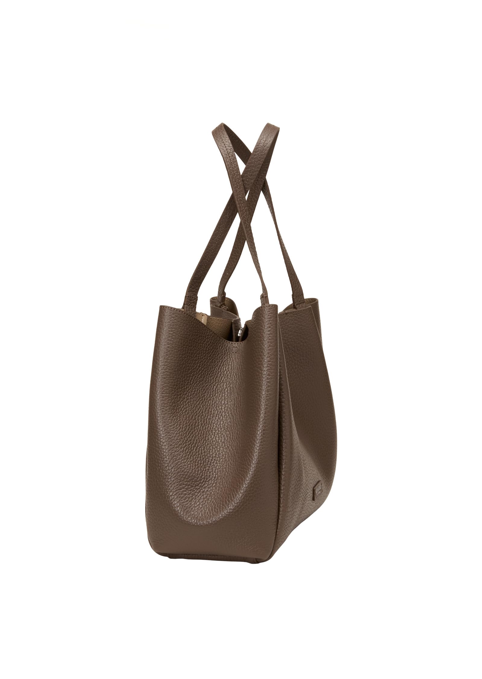 Marc O'Polo Shopper aus genarbtem Rindleder