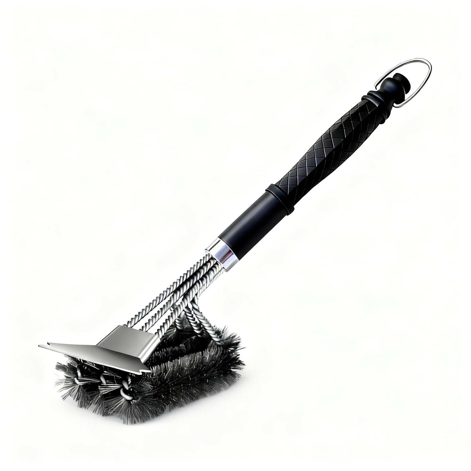 BBQ Brush, Barbecue Grill Brush and Scraper, 43 cm, Brush Cleaner