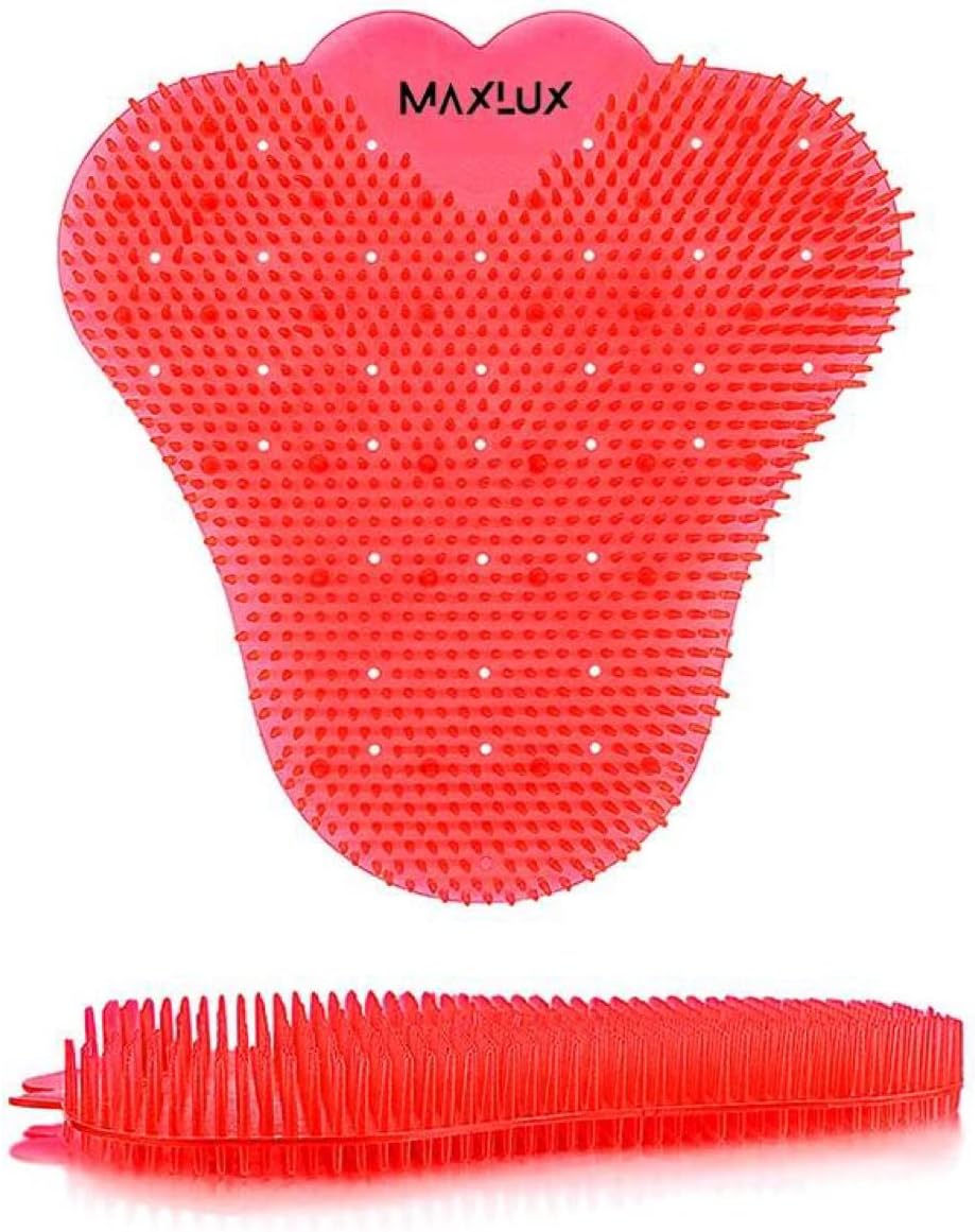 Premium Long Lasting Urinal Screens Deodorizer (12PK) Anti-Splash Scented Red Cherry