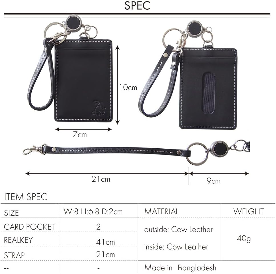 [アーノルドパーマー] カラフルシリーズ パスケース 定期入れ リールキー付 4AP3283(black)