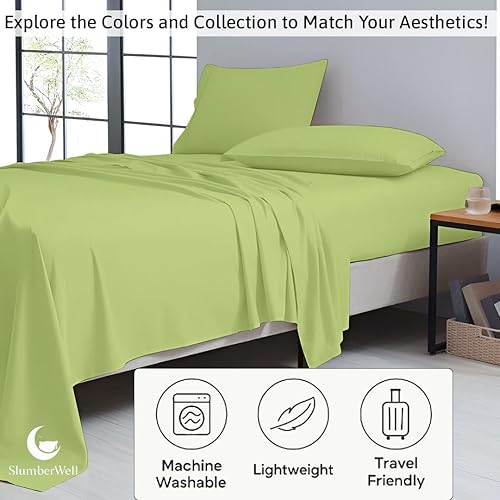 Miniatura 6 de Juego de sábanas de tres cuartos de 48 x 75 pulgadas para caravana 34 tamaño matrimonial, sábanas para caravana, sábanas de caravana, juego de cama